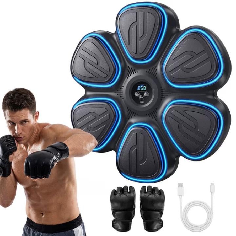 Home Gym Fitness - Music Boxing Machine for Adults Bluetooth