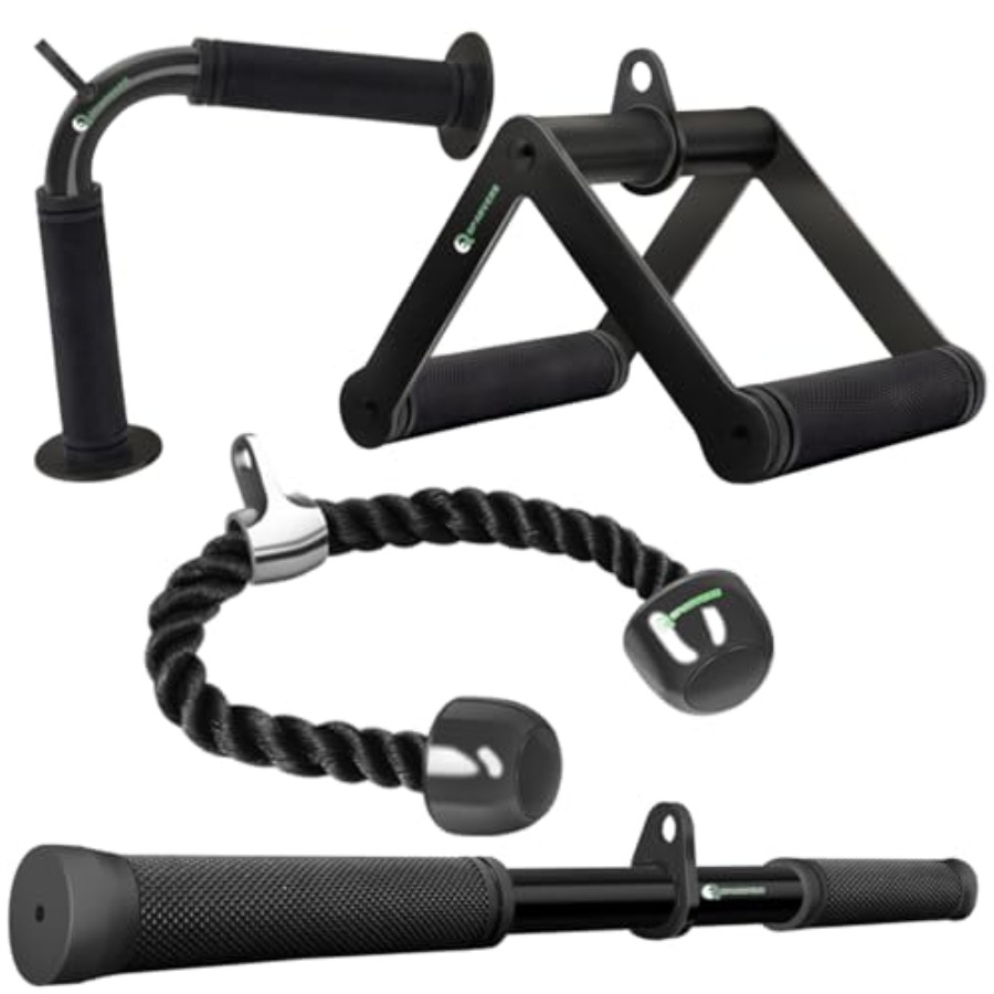 Home Gym Lat Pulldown - Cable Machine Attachment Set LAT Pulldown
