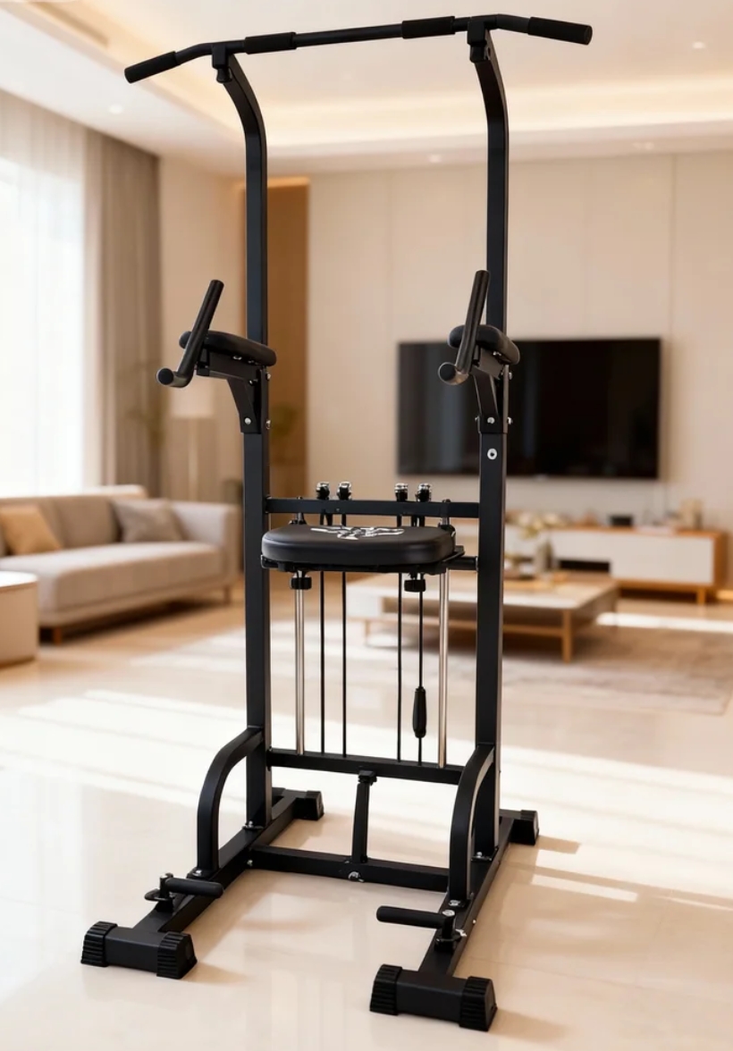 Home Gym Tools - Power Tower Pull-Up Dip Station 450LBS
