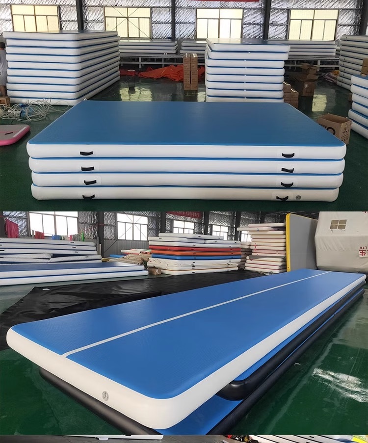 Gymnastics Mat Thick - Inflatable Gymnastics Air Track 15x2x0.2m Inflatable