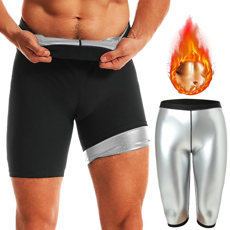 Home Gym Full Body - Men Sauna Suits Sweat Shorts Workout