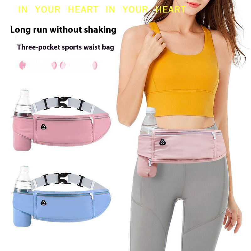 Weight Belt Lifting - Sports Waist Pack Women Men Running