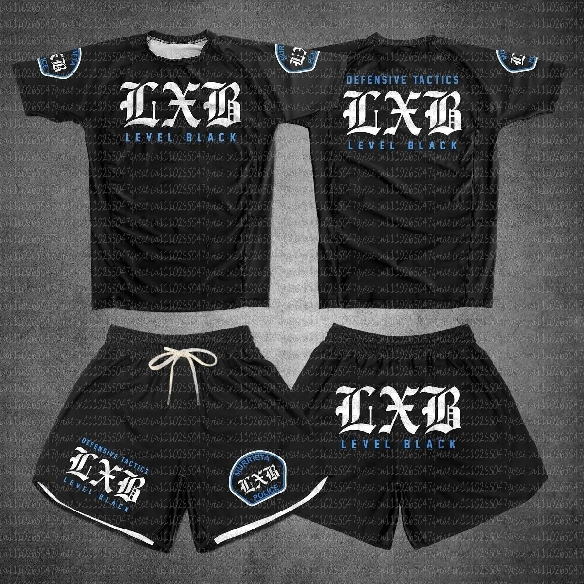 Home Gym Fitness - Quick Drying Black V1 LXB AJJ