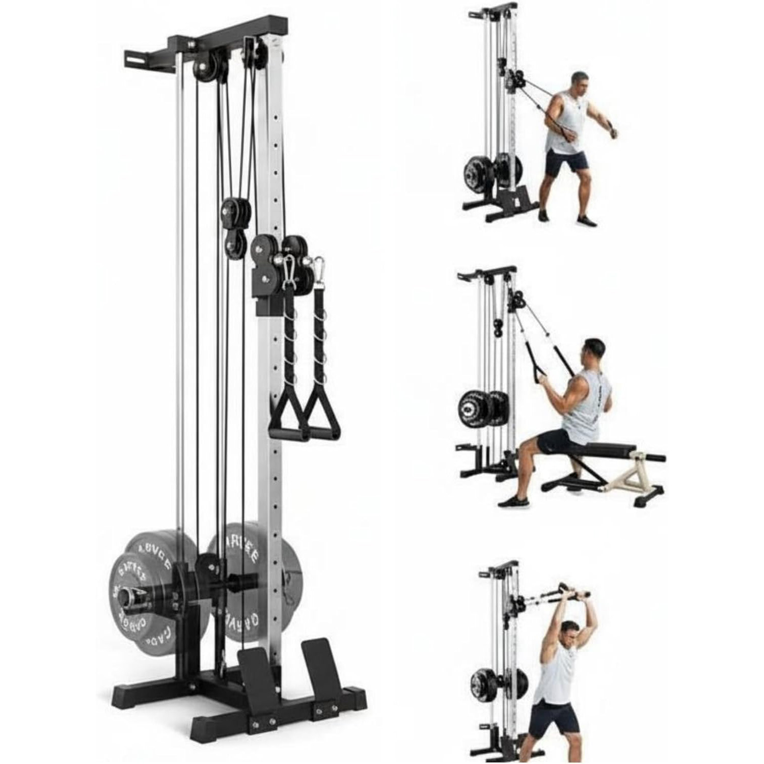 Home Gym Nala - Wall Mount Cable Station Dual Pulley