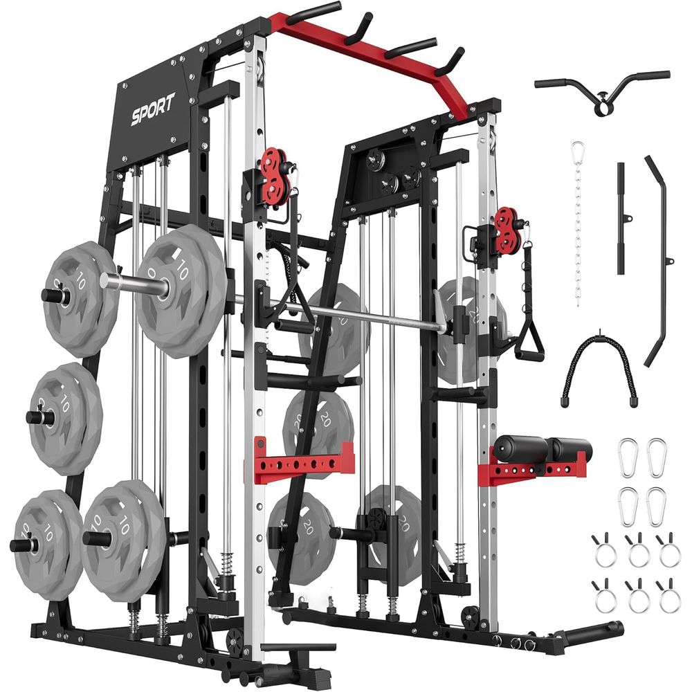 Home Gym Lat Pulldown - Home Gym Power Cage with Smith