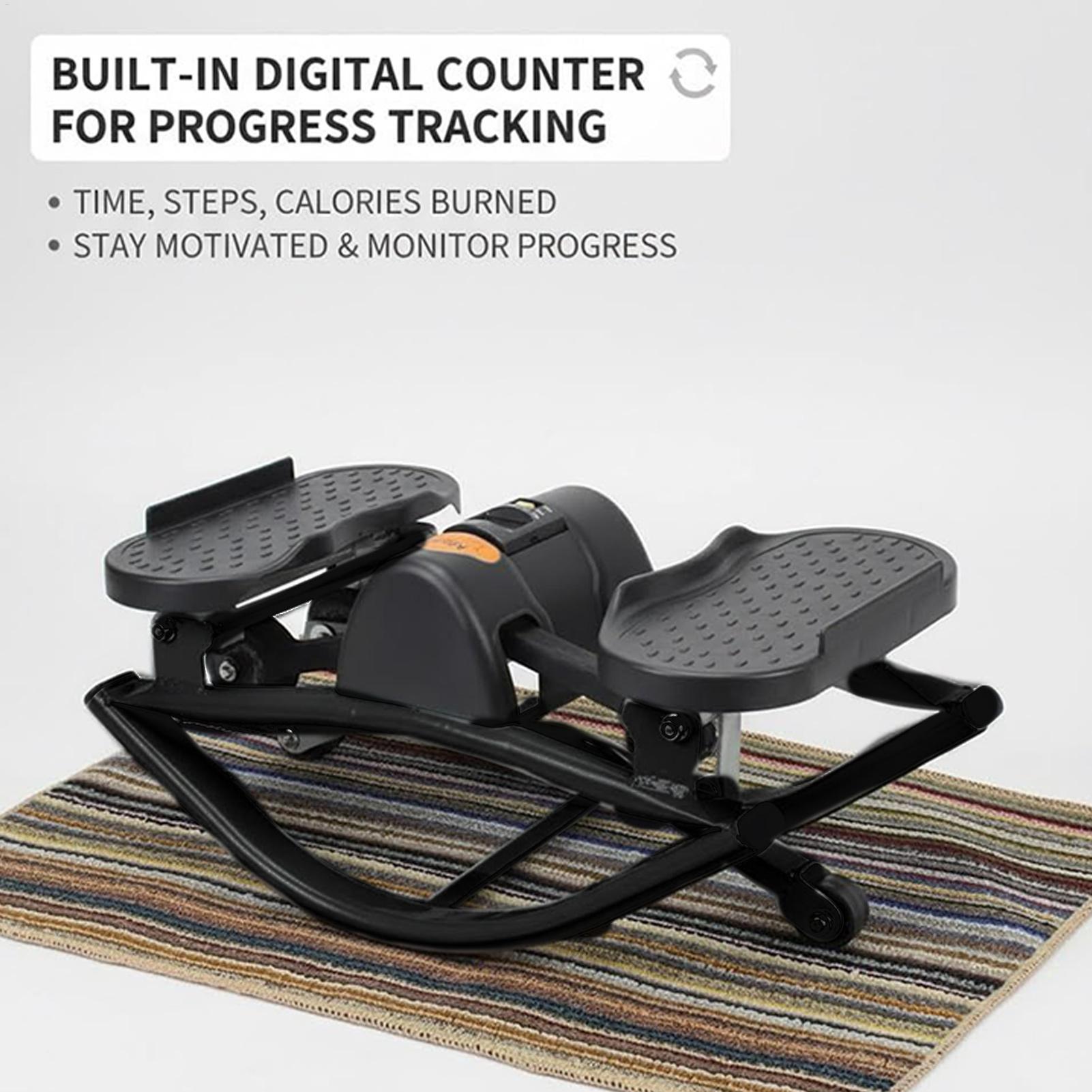Home Gym Tools - Rock Stepper Exercise Equipment Portable Silent