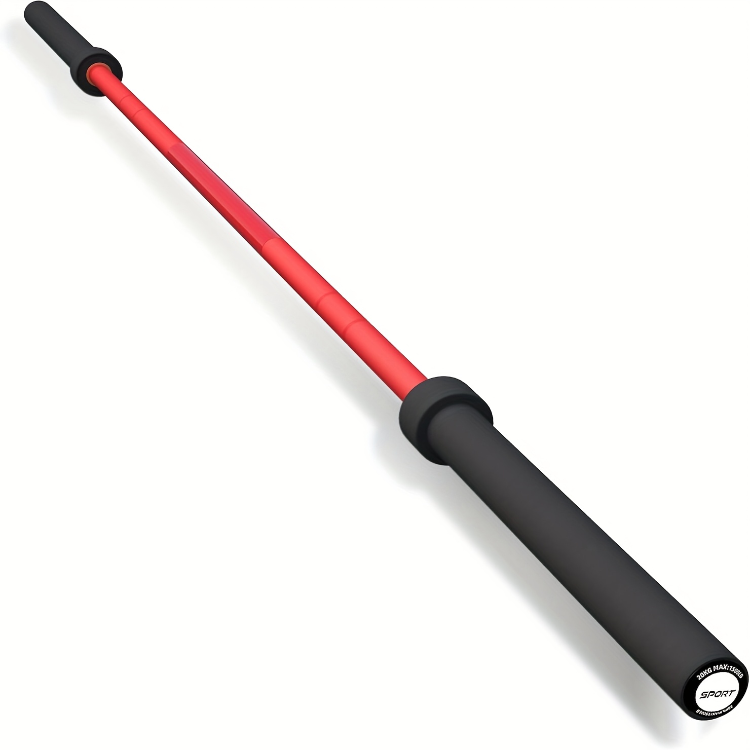 Barbell Curl Bar - 45 Lbs Barbell, 7 Ft Bar