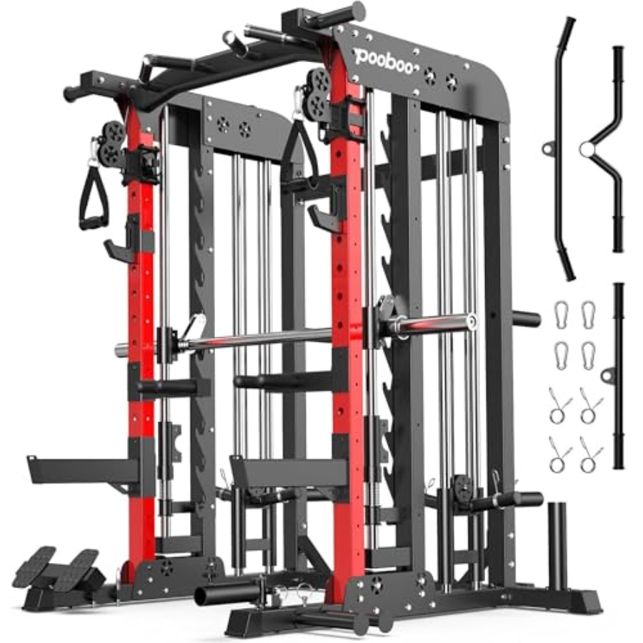 Home Gym Lat Pulldown - Home Gym Power Cage 2000LB Squat
