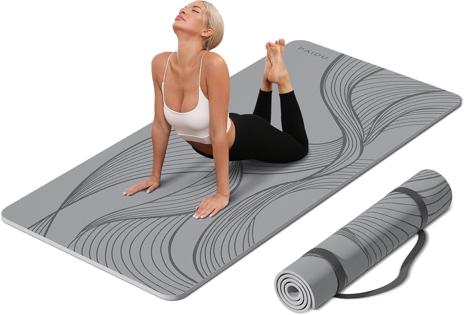 Home Gym Yoga Studio - Large Yoga Mat 72x36x0.4in Extra Wide