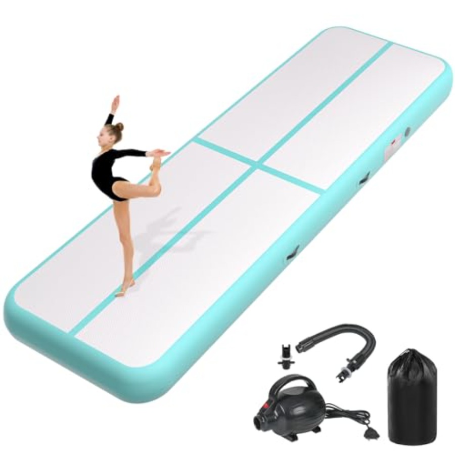 Gymnastics Mat Thick - Home use inflatable air gymnastics tumbling