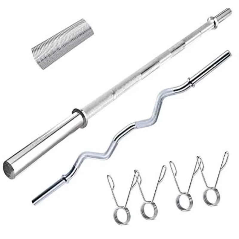 Professional 1.5M Gym Quality  – Barbell Curl Bar recenzja i cena