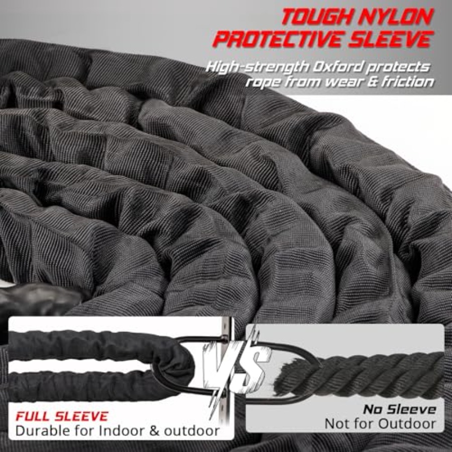 Battle Rope for Home Gym Worko – Battle Rope Heavy recenzja i cena