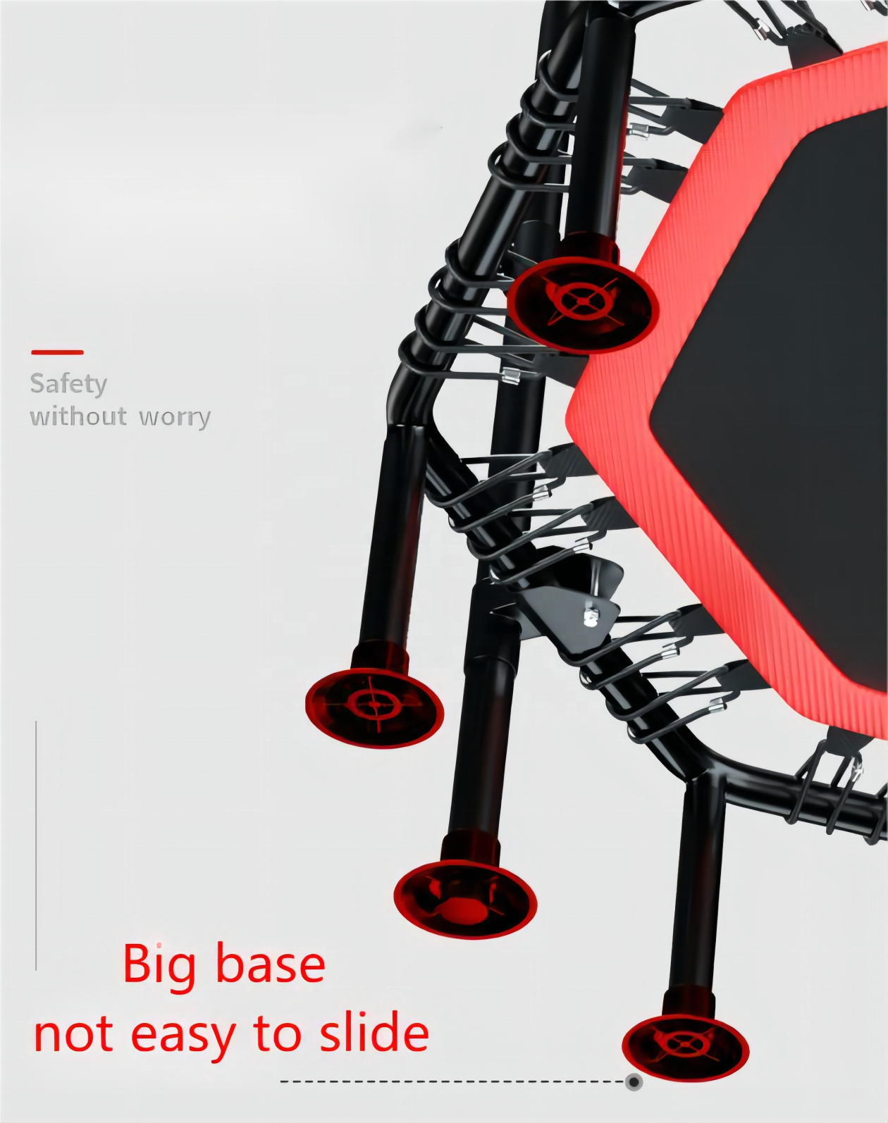 Trampoline with Adjustable Han – Home Gym Fitness recenzja i cena
