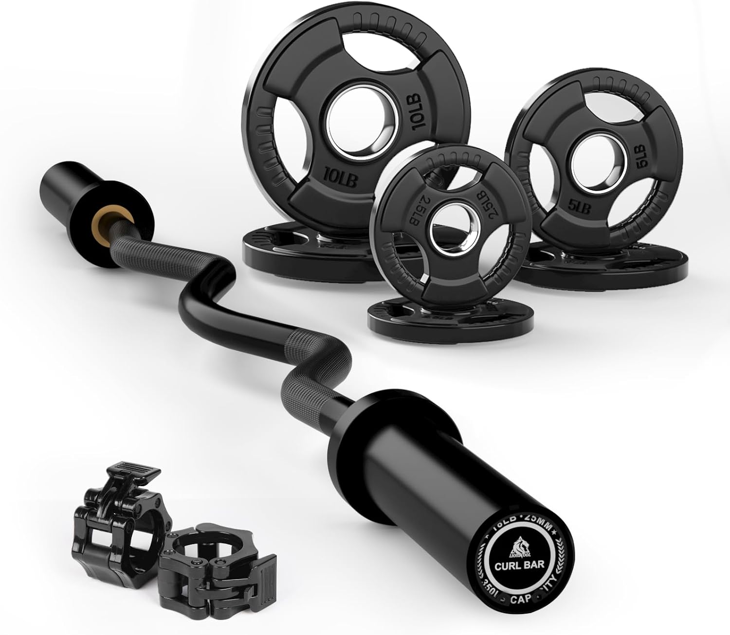EZ Curl Bar Weight Set, 2 Inch – Barbell Curl Bar recenzja i cena