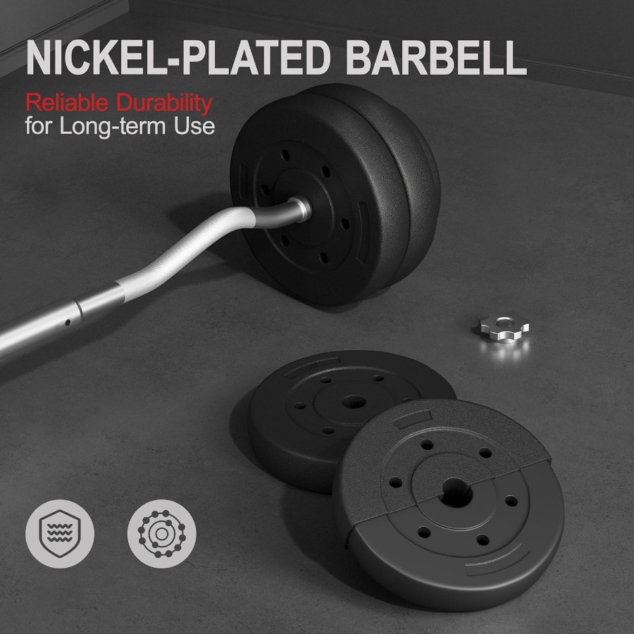 Barbell Set Curl Bar and Weigh – Barbell Curl Bar recenzja i cena