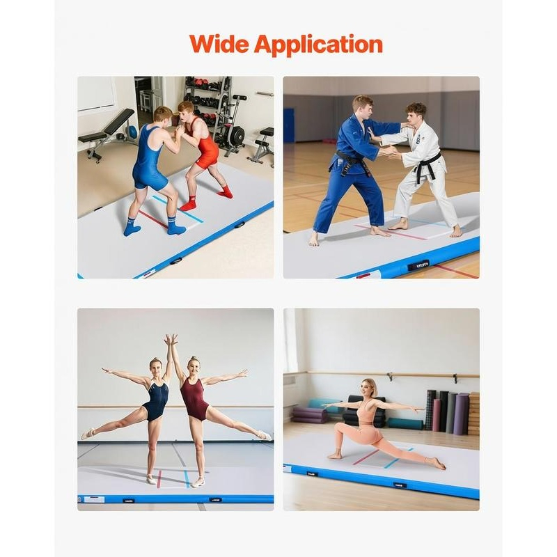 10x5 ft Wrestling Mat Inflatab – Gymnastics Mat Thick recenzja i cena