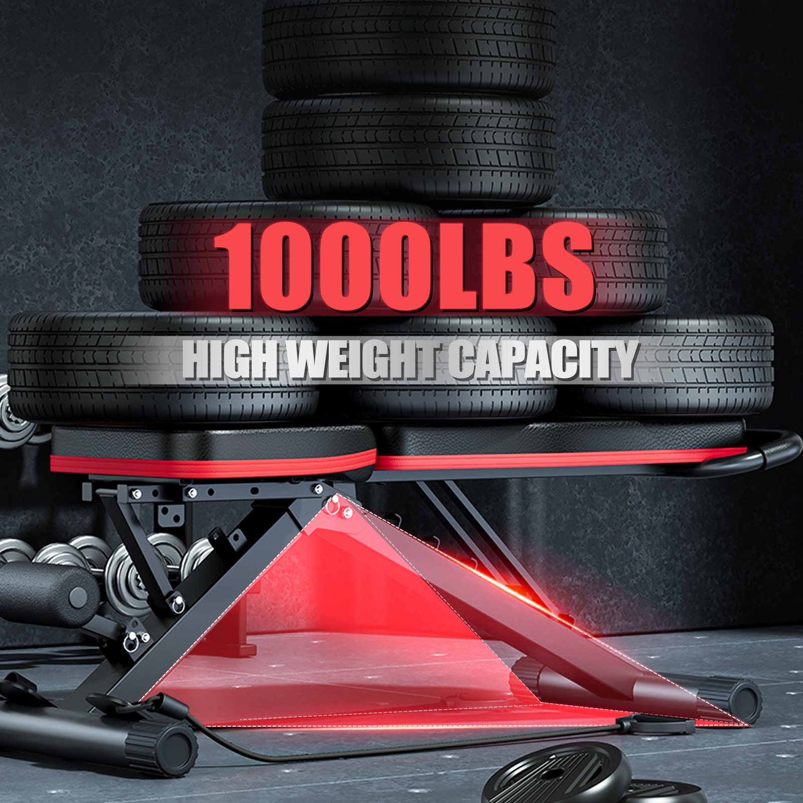 Adjustable Weight Bench,Utilit – Home Gym Full Body recenzja i cena