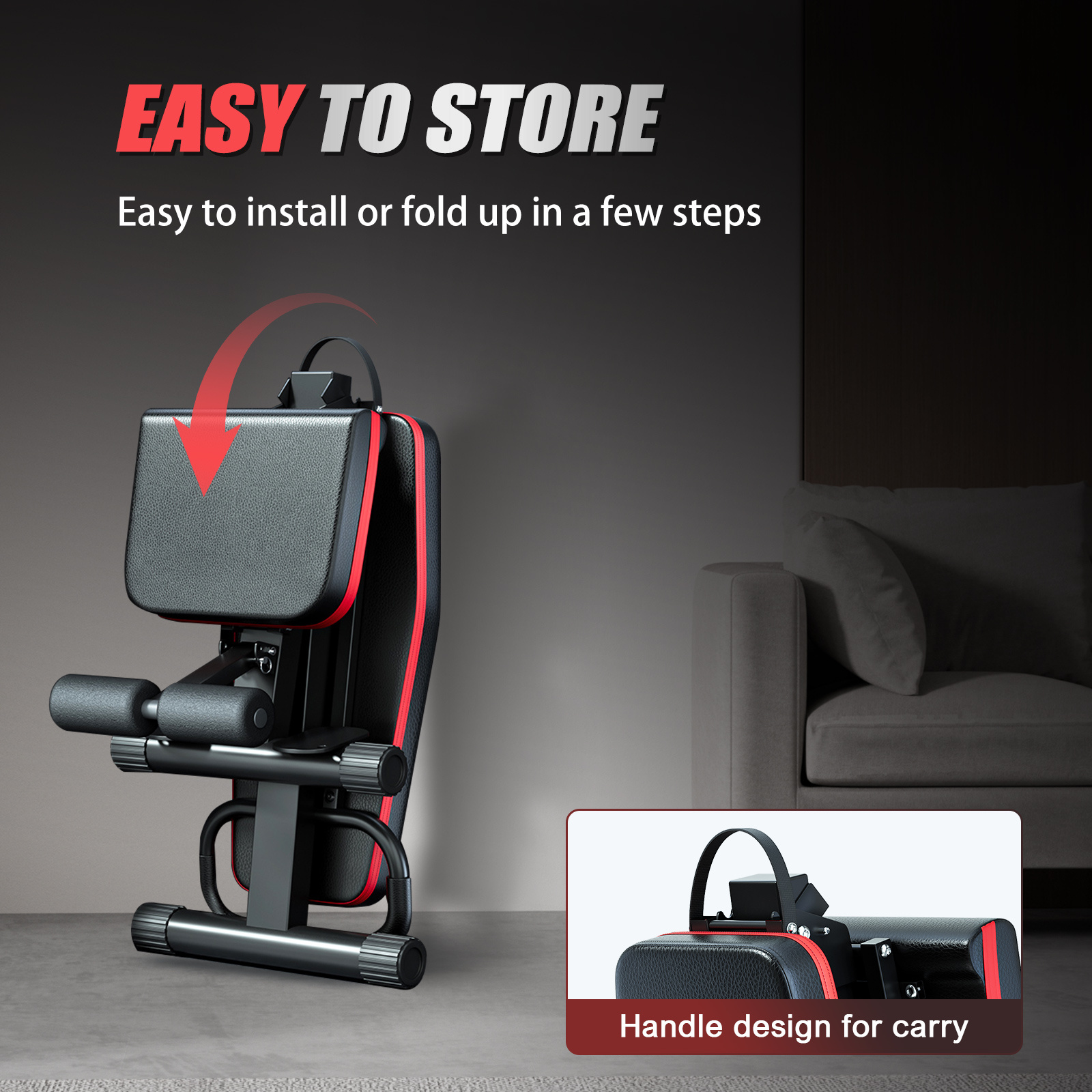 Adjustable Weight Bench,Utilit – Home Gym Full Body recenzja i cena