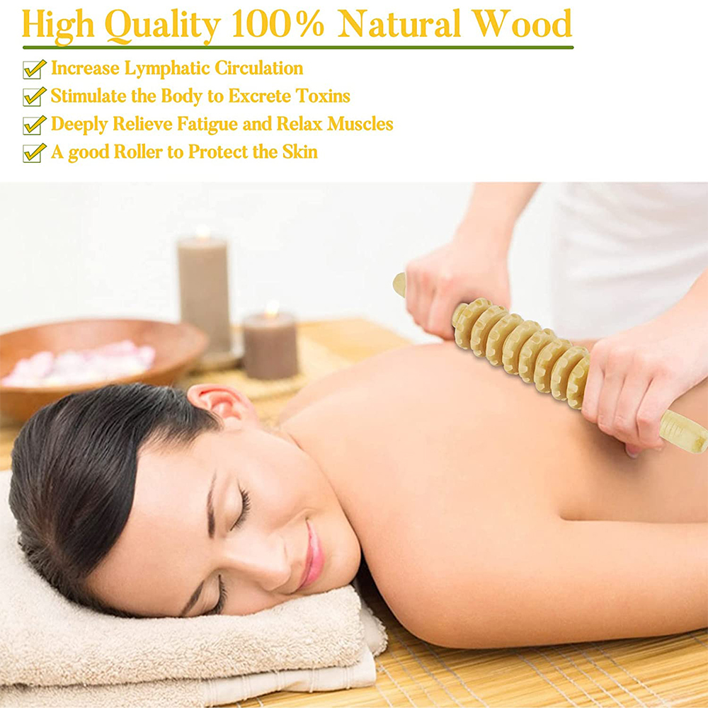 1 PCS Wood Massage Roller Trig – Home Gym Tools recenzja i cena