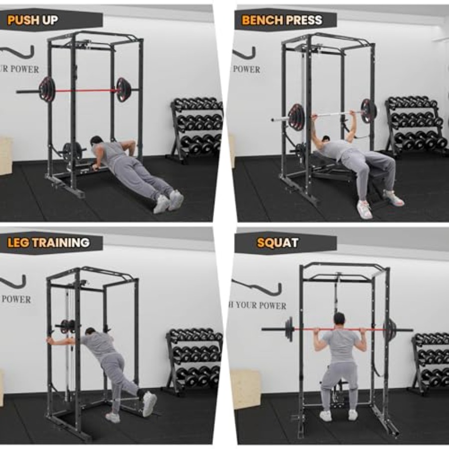 1600 Lbs Power Rack for Home G – Home Gym Lat Pulldown recenzja i cena