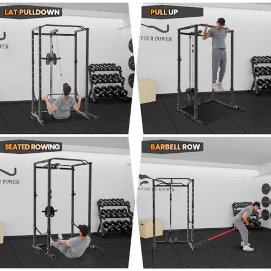 1600 Lbs Power Rack for Home G – Home Gym Lat Pulldown recenzja i cena
