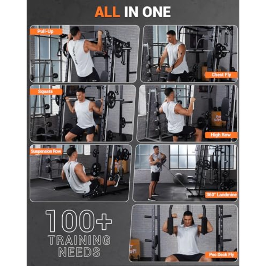 Smith Machine Home Gym Squat R – Home Gym Lat Pulldown recenzja i cena