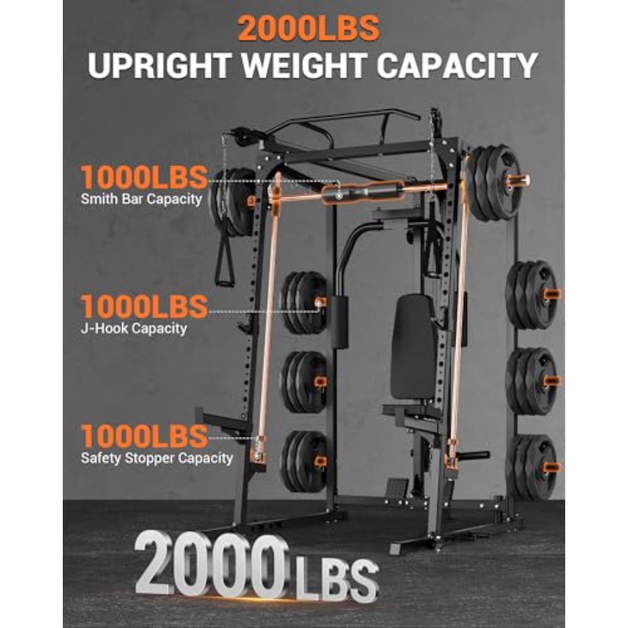 Smith Machine Home Gym Squat R – Home Gym Lat Pulldown recenzja i cena