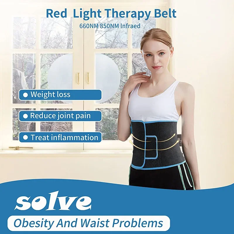 LED Phototherapy Massage Belt  – Weight Belt Lifting recenzja i cena