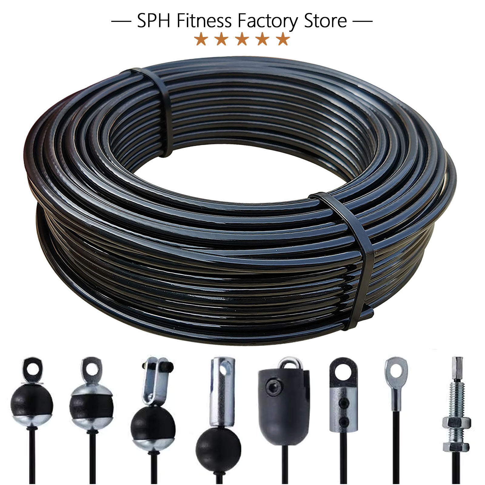 5/6mm Thick Steel Wire Rope Fi – Home Gym Nala recenzja i cena
