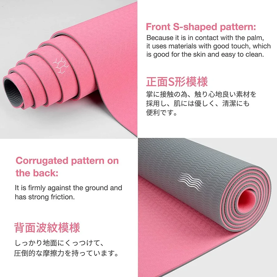 RUISIDA TPE Yoga Mat 180x57x0. – Home Gym Yoga Studio recenzja i cena