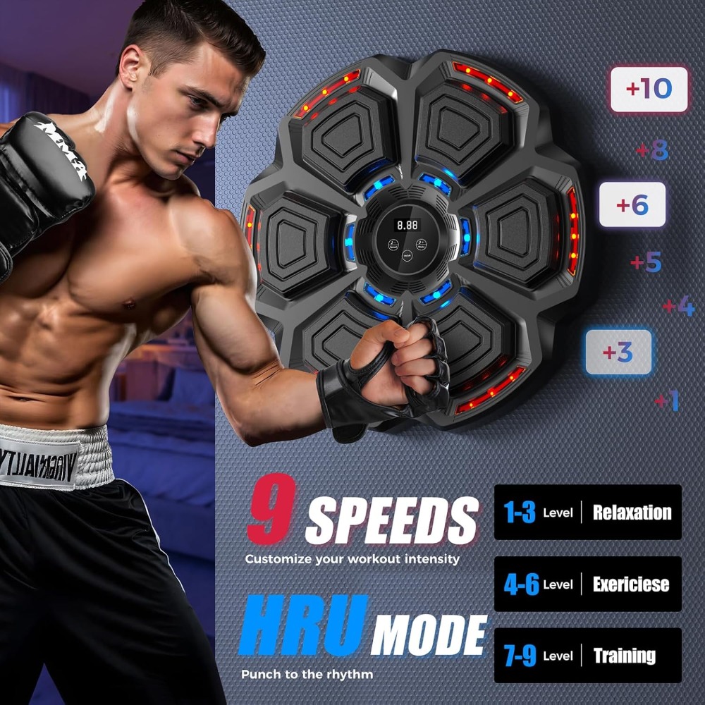 Smart Boxing Pad Trainer, Wall – Home Gym Fitness recenzja i cena