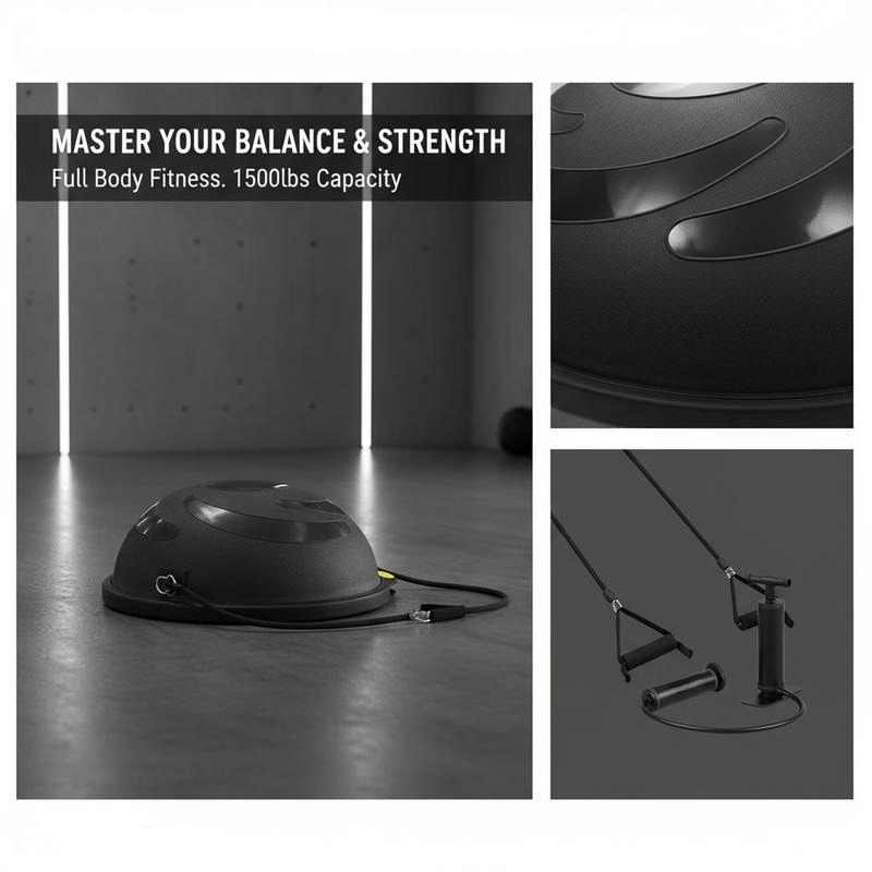 Semi-Sphere Balance Trainer 26 – Home Gym Yoga Studio recenzja i cena
