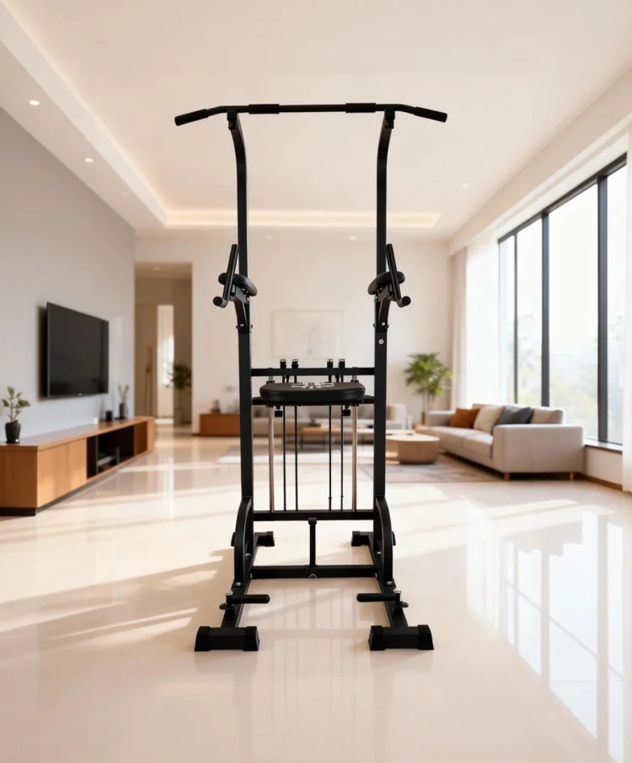 Power Tower Pull-Up Dip Statio – Home Gym Tools recenzja i cena