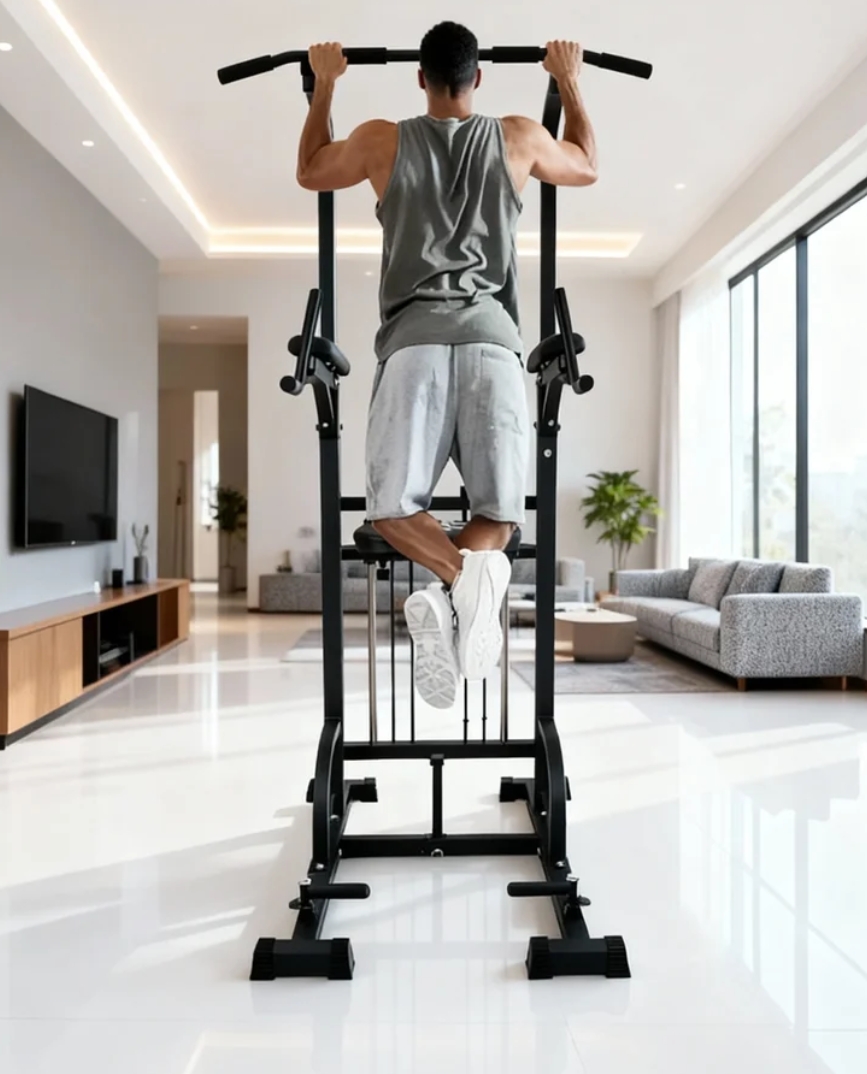 Power Tower Pull-Up Dip Statio – Home Gym Tools recenzja i cena