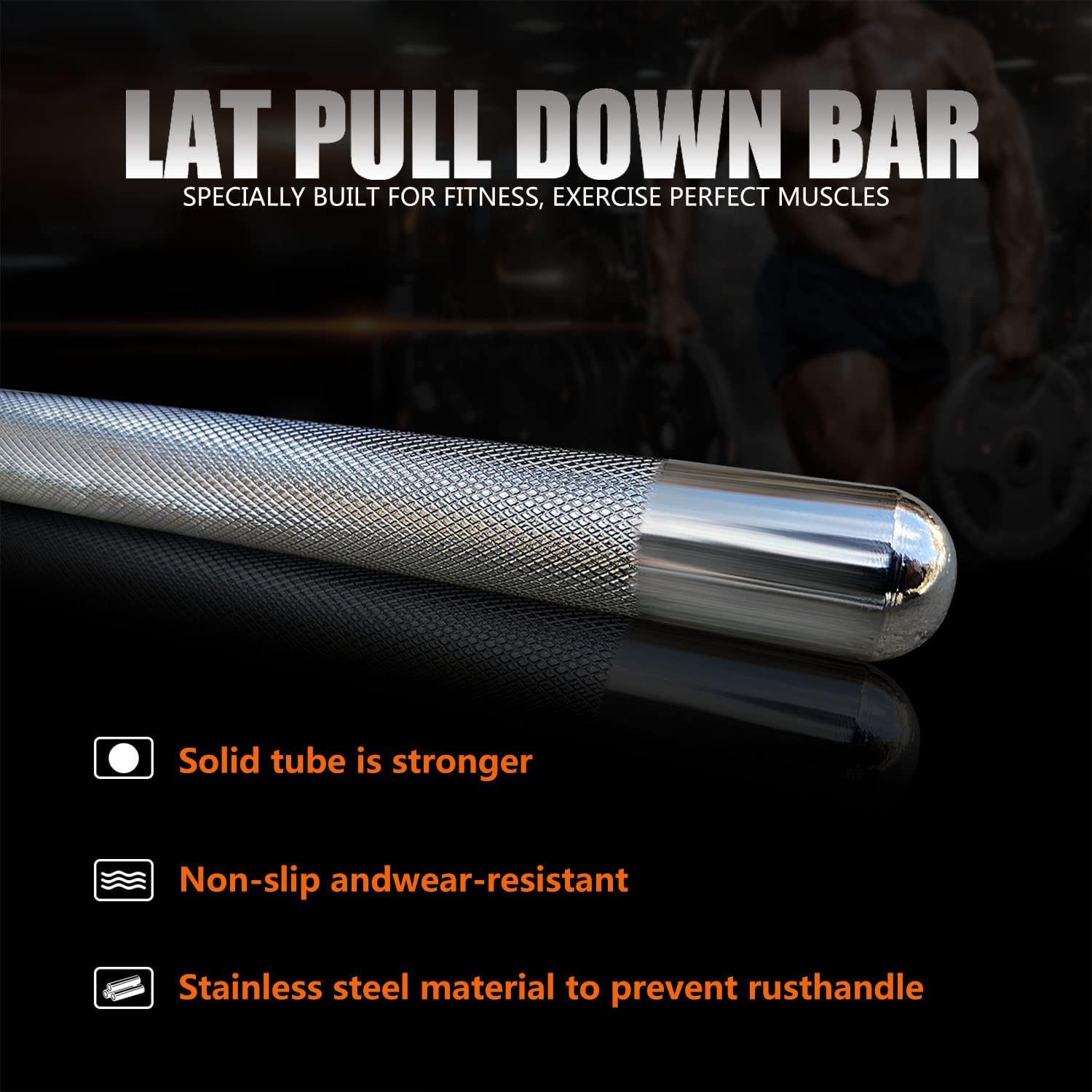 Wide Grip Lat Pulldown Bar for – Home Gym Lat Pulldown recenzja i cena