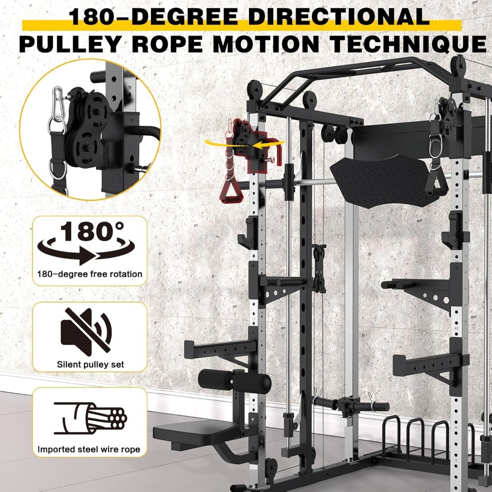 Smith Machine Home Gym Strengt – Home Gym Lat Pulldown recenzja i cena