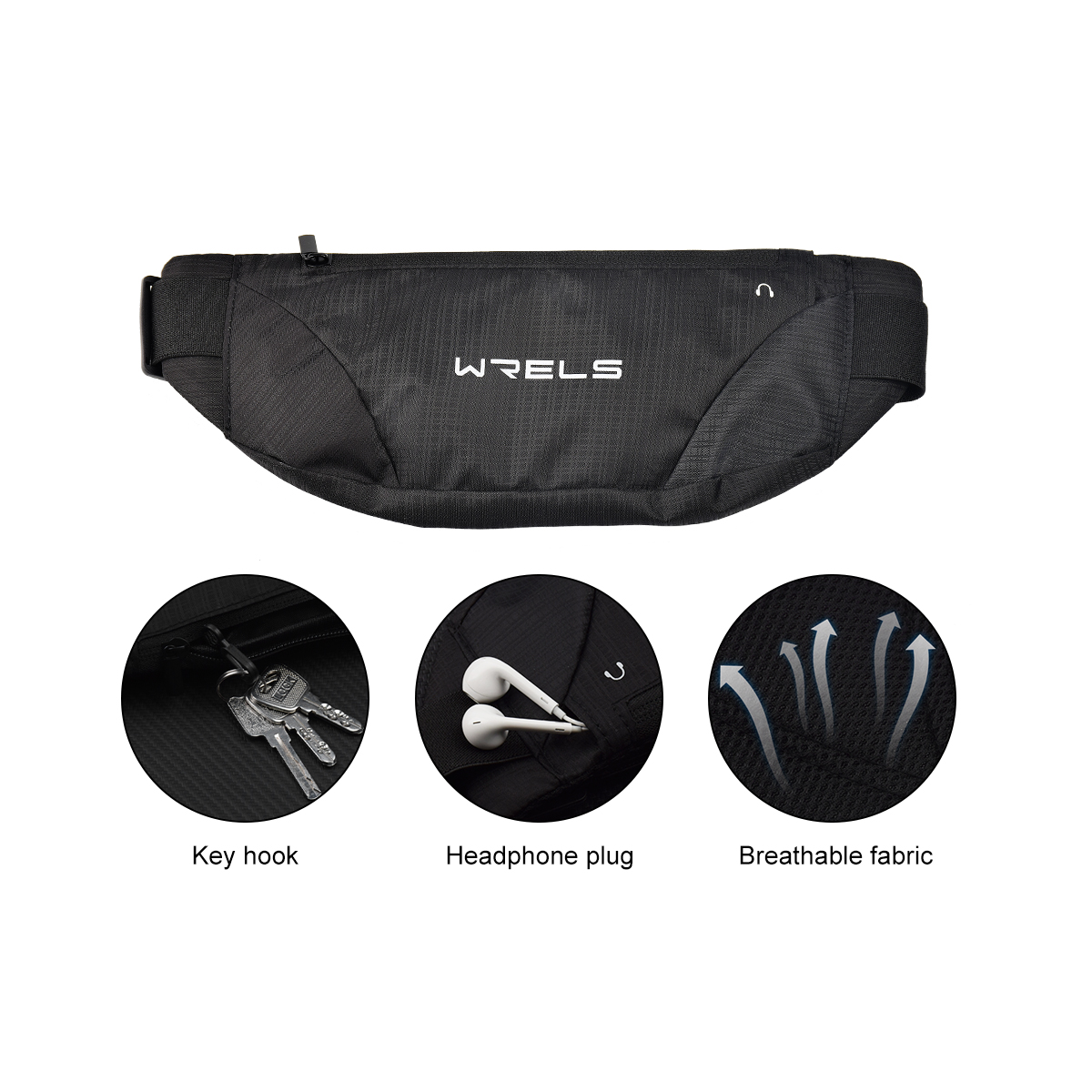 WRELS Waist Bag Running Bag Ou – Weight Belt Lifting recenzja i cena