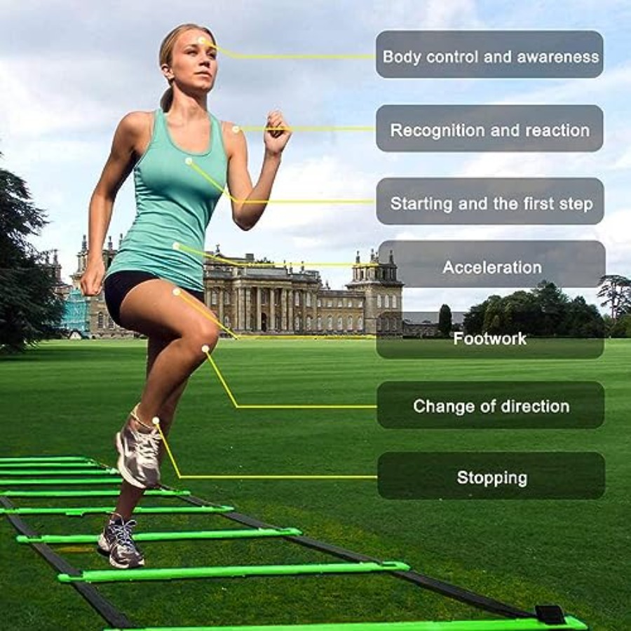 Adjustable Speed Training Hurd – Agility Ladder Speed recenzja i cena