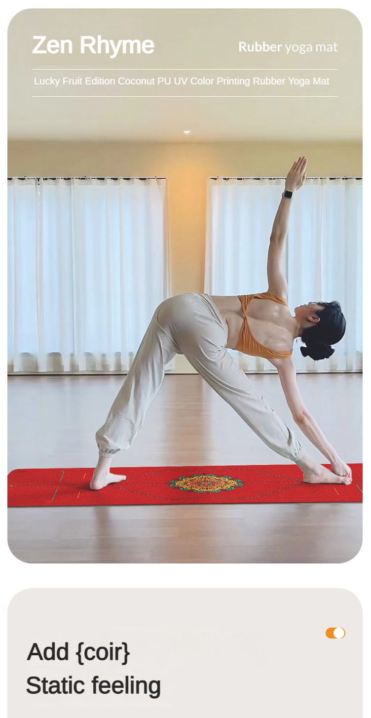 Zen Rhyme Frosted Pu Natural R – Gymnastics Mat Thick recenzja i cena
