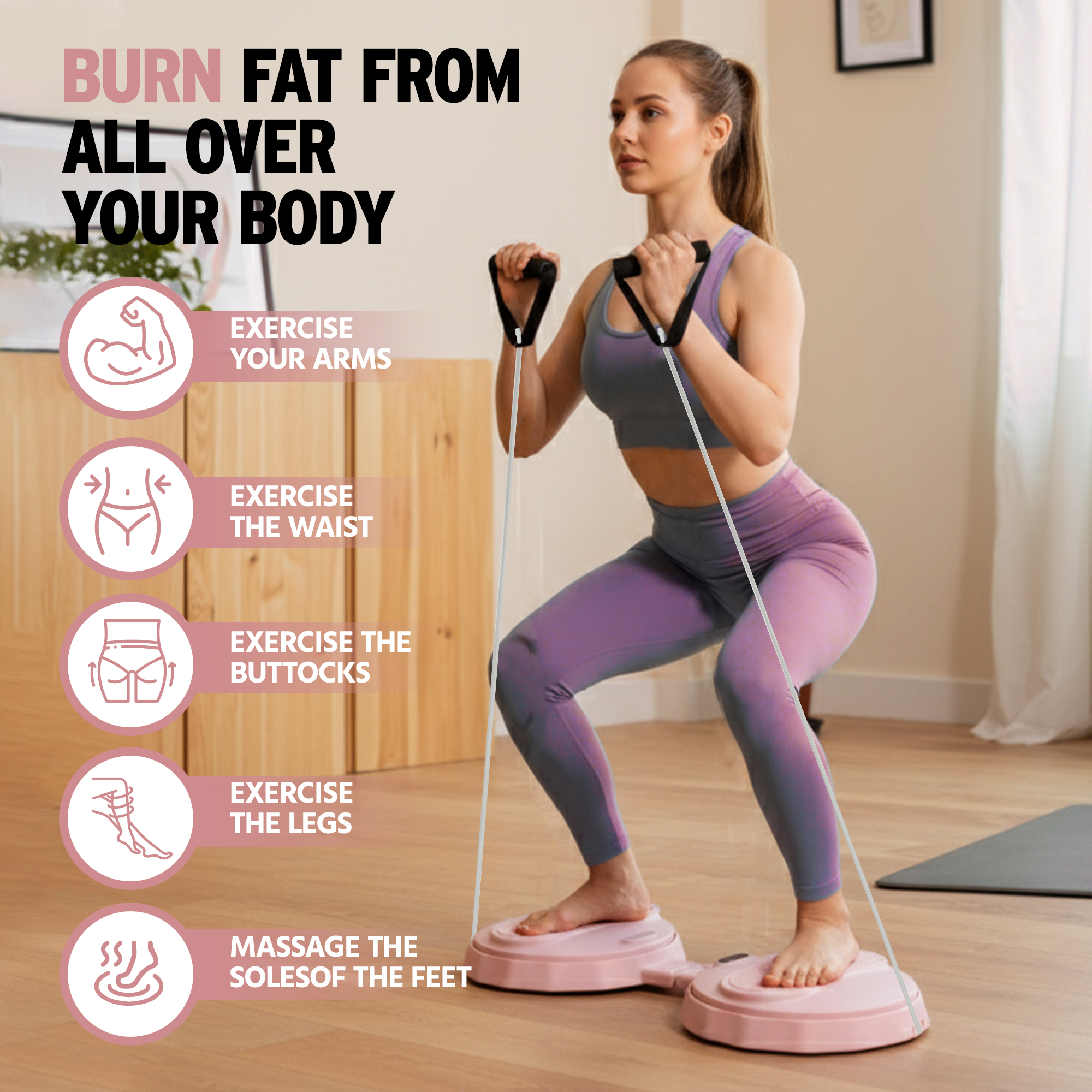 Waist Twister Machine Exercise – Home Gym Tools recenzja i cena