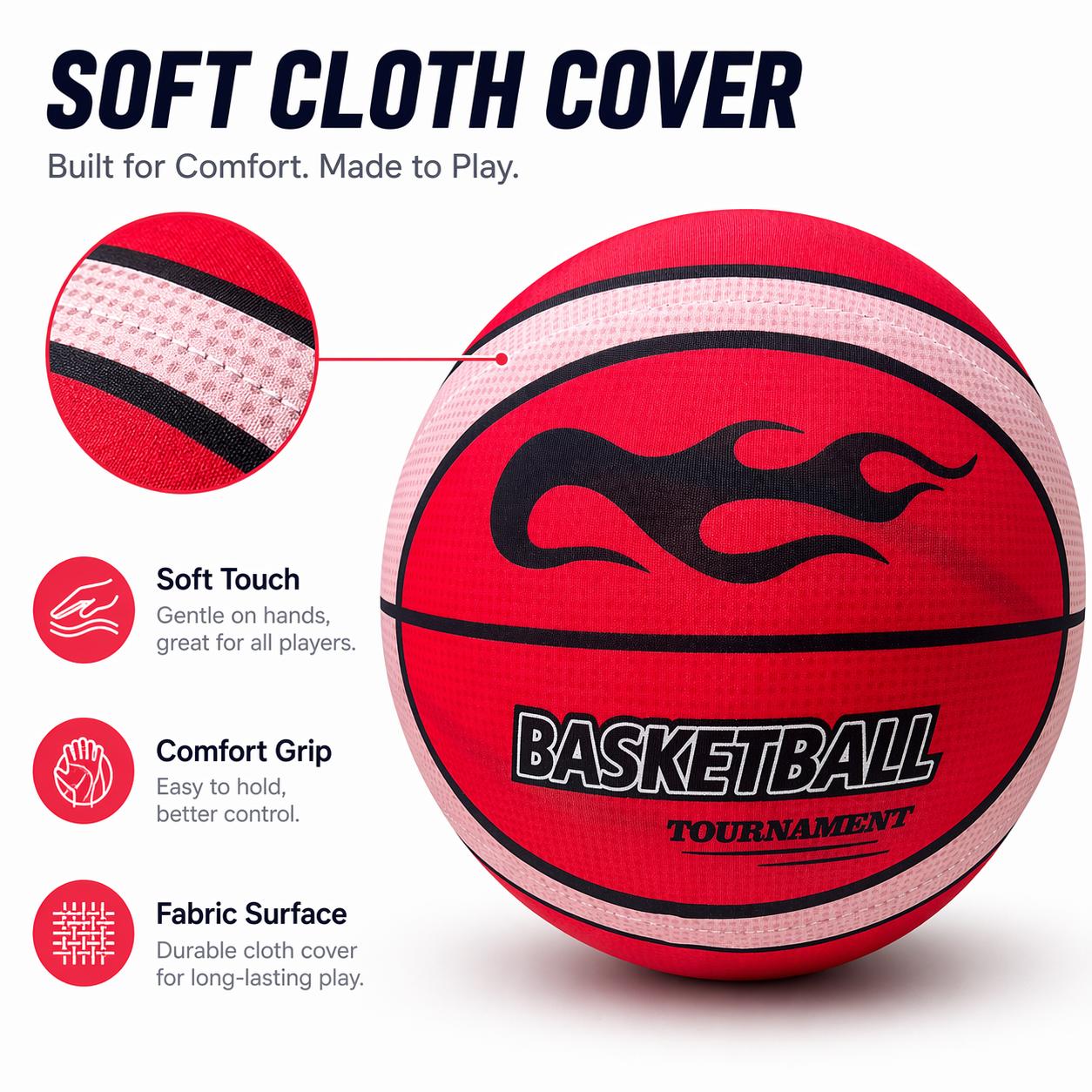 Fabric Cover Silent Basketball – Home Gym Fitness recenzja i cena