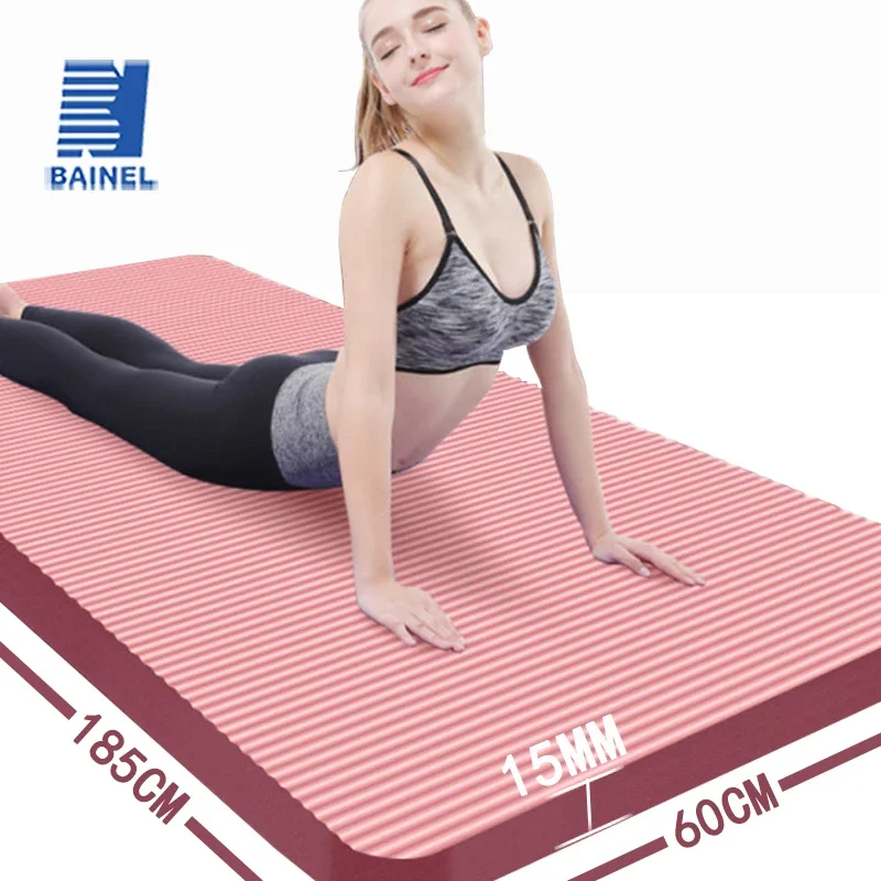 NBR Yoga Mats Fitness Meditati – Gymnastics Mat Thick recenzja i cena