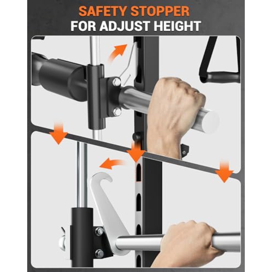 Smith Machine Home Gym Squat R – Home Gym Lat Pulldown recenzja i cena