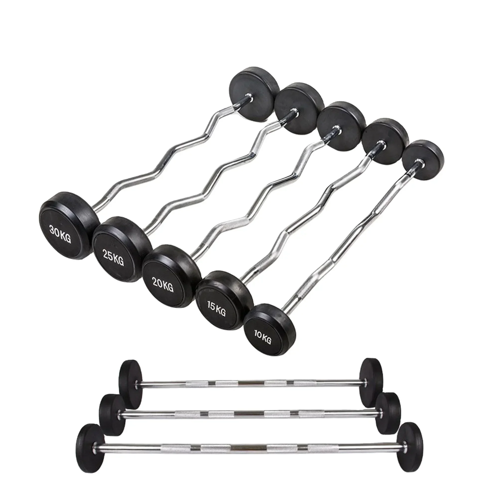 Weightlifting Straight Curl Ru – Barbell Curl Bar recenzja i cena