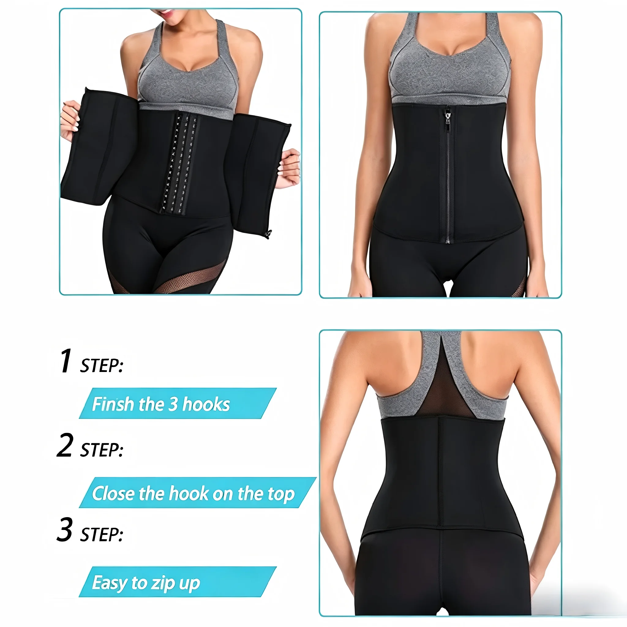 Neoprene Waist Trainer with Zi – Weight Belt Lifting recenzja i cena