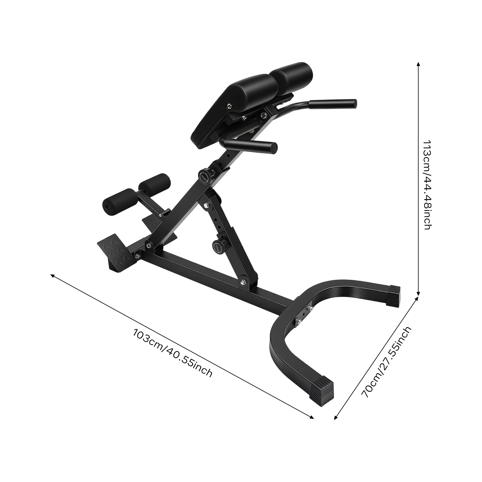 Adjustable Roman Chair Foldabl – Home Gym Full Body recenzja i cena