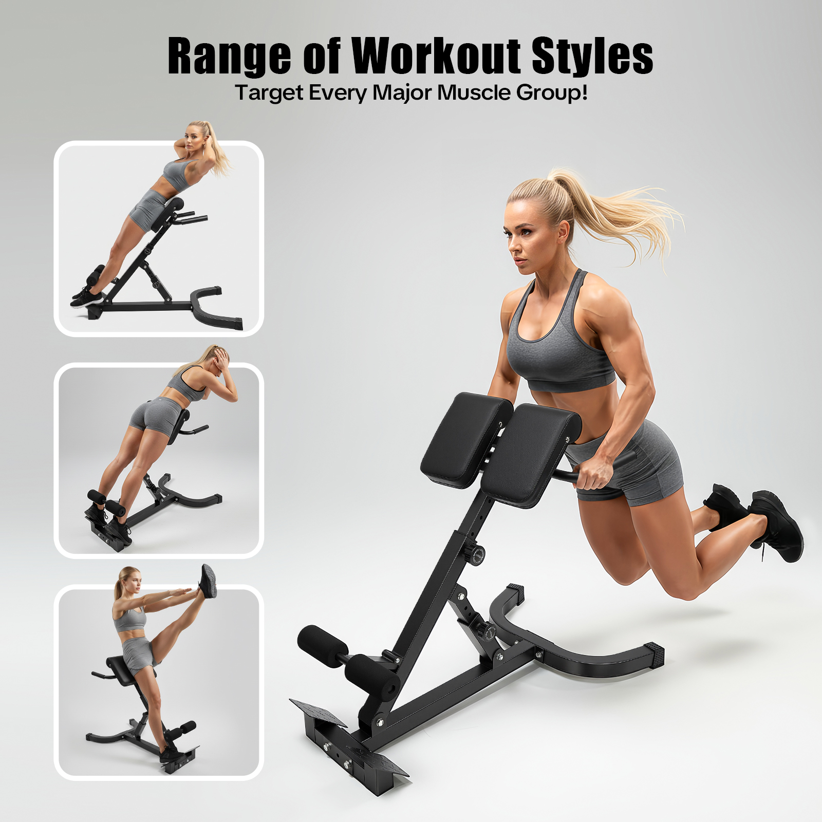 Adjustable Roman Chair Foldabl – Home Gym Full Body recenzja i cena