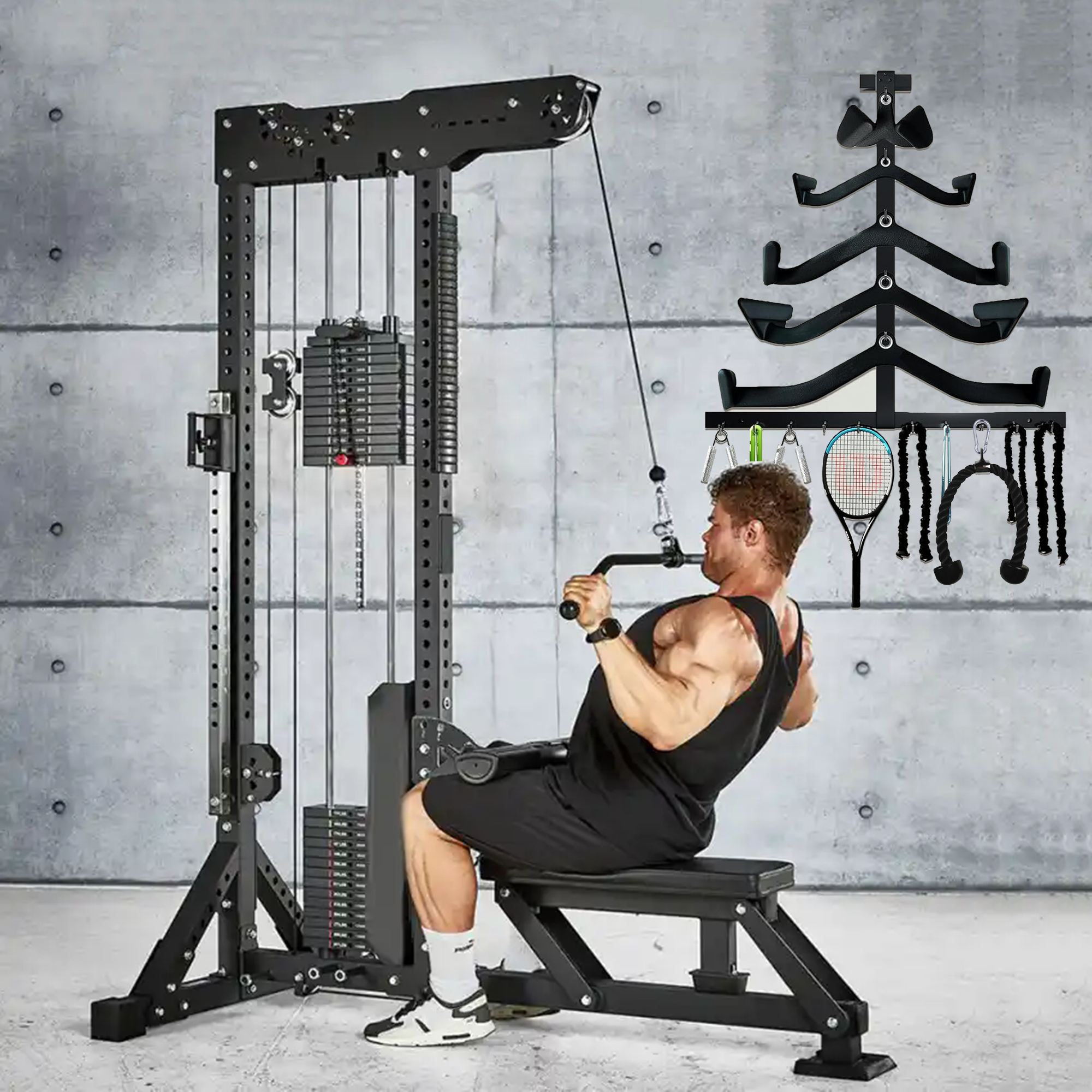 Lat Pull Down Bar Gym Accessor – Home Gym Lat Pulldown recenzja i cena