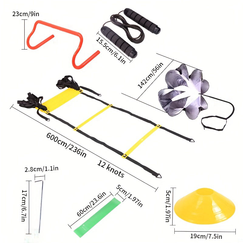 1 Set Speed Agility Training S – Agility Ladder Speed recenzja i cena