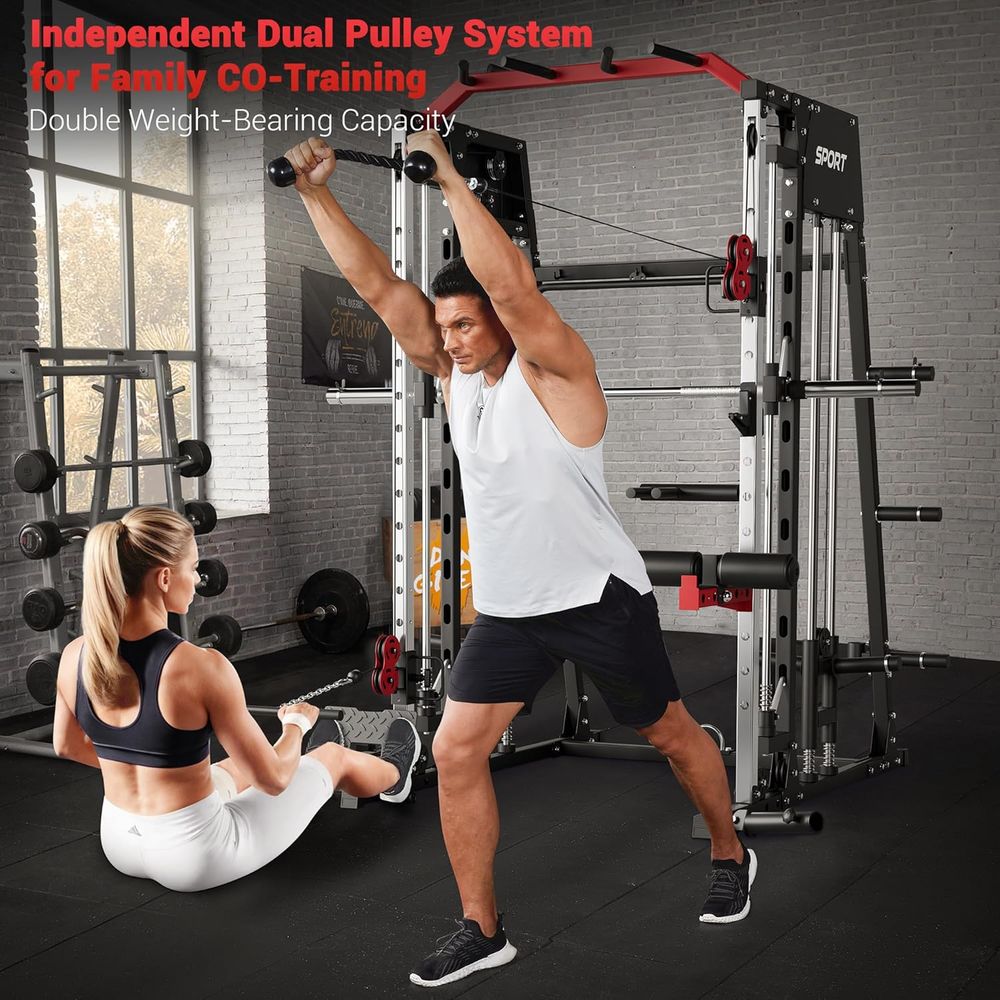 Home Gym Power Cage with Smith – Home Gym Lat Pulldown recenzja i cena